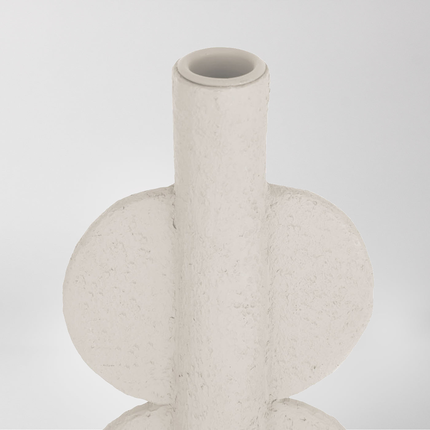 White Designer Candle Holder