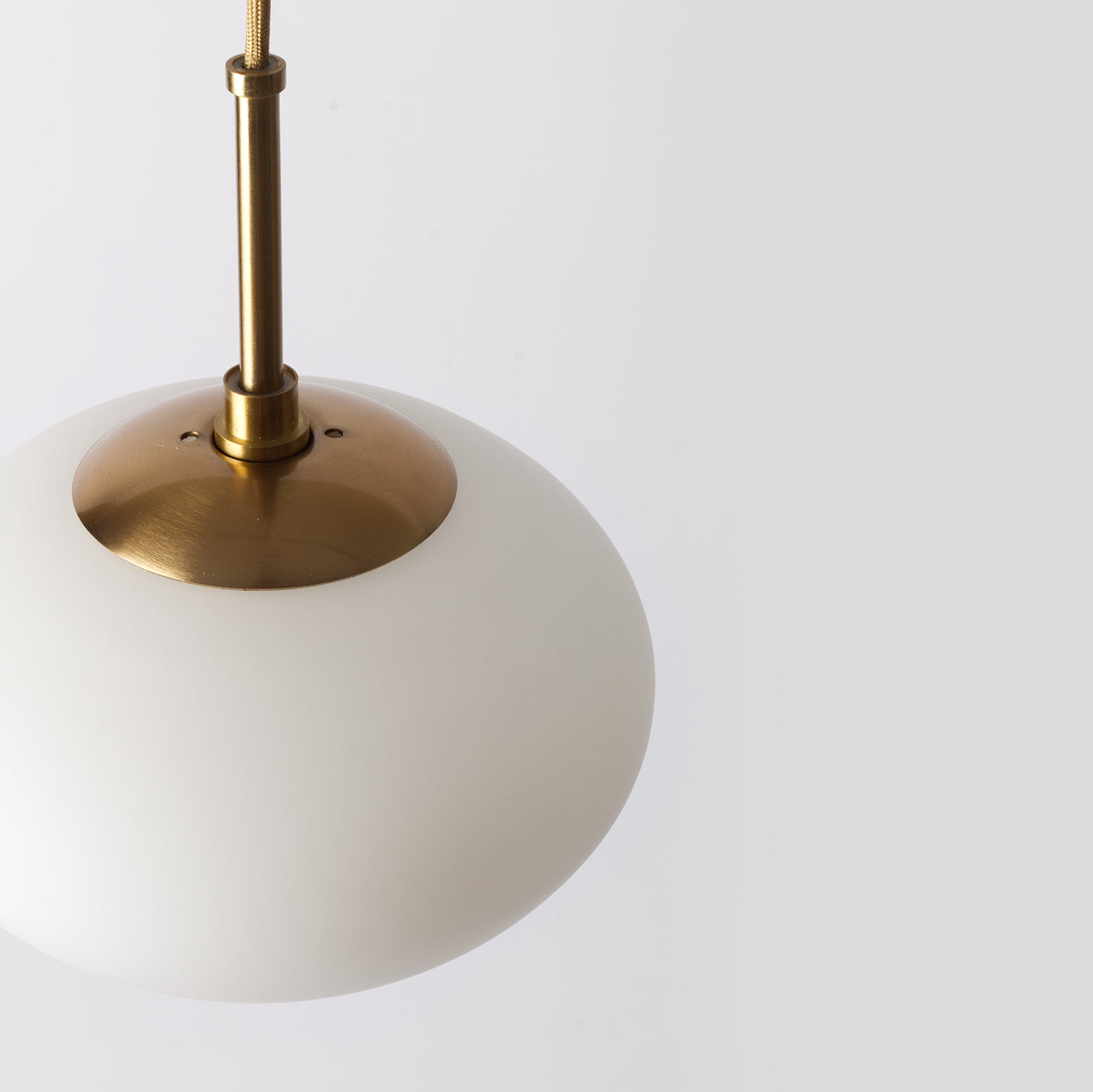 White glass Pendant Light