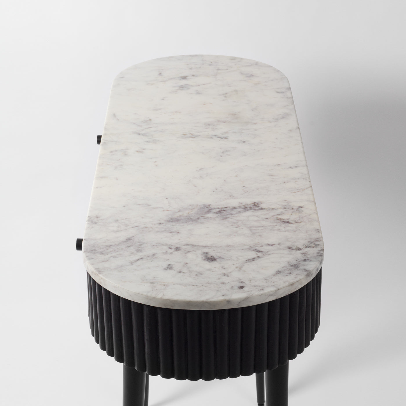 Fluted console table