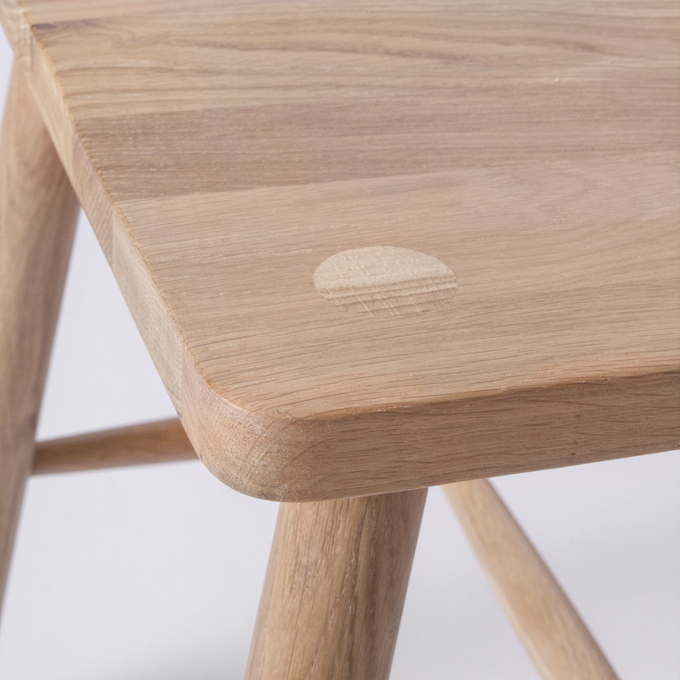 minimal wood dining chair