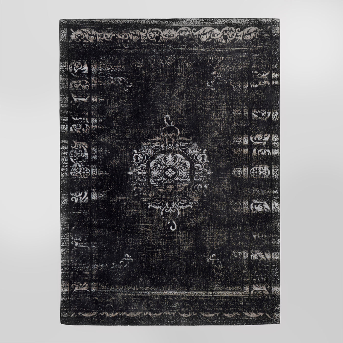 Black Vintage Rug