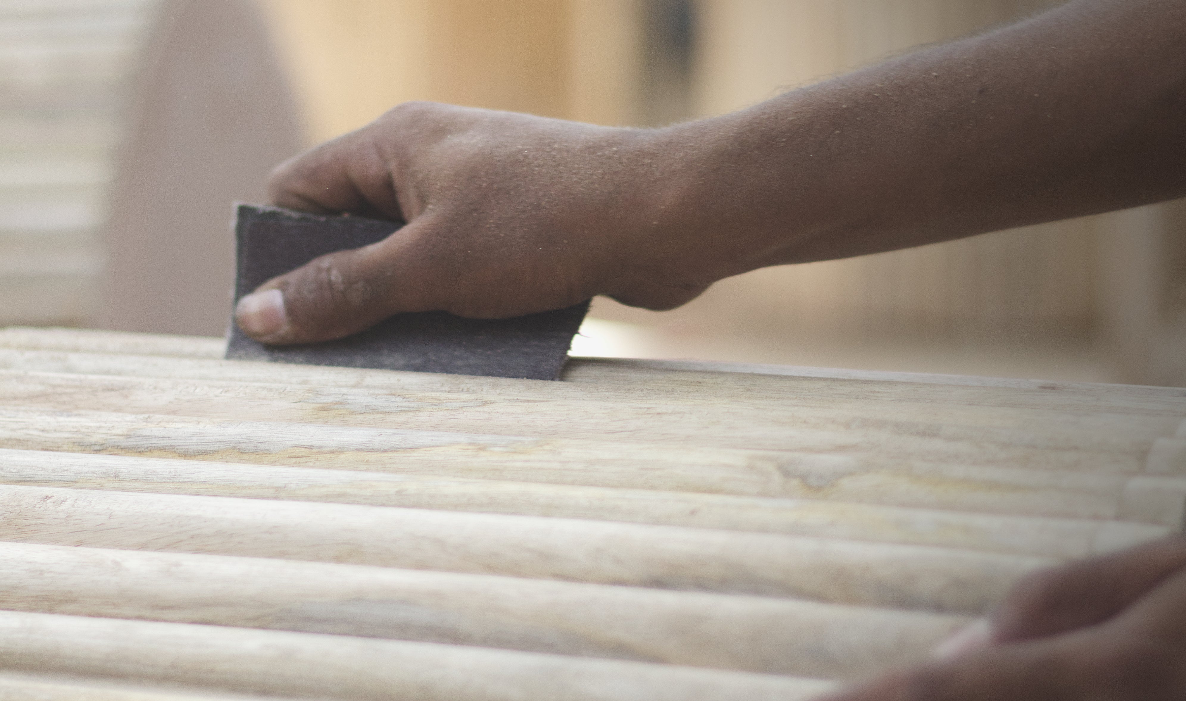Fluted furniture making