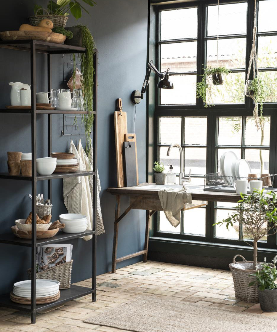 Rustic Scandinavian kitchen design