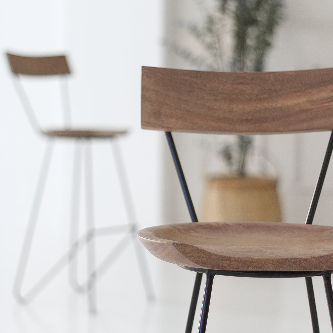 Urban industrial bar stools