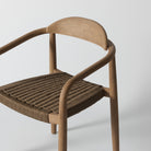 woven outdoor dining chair