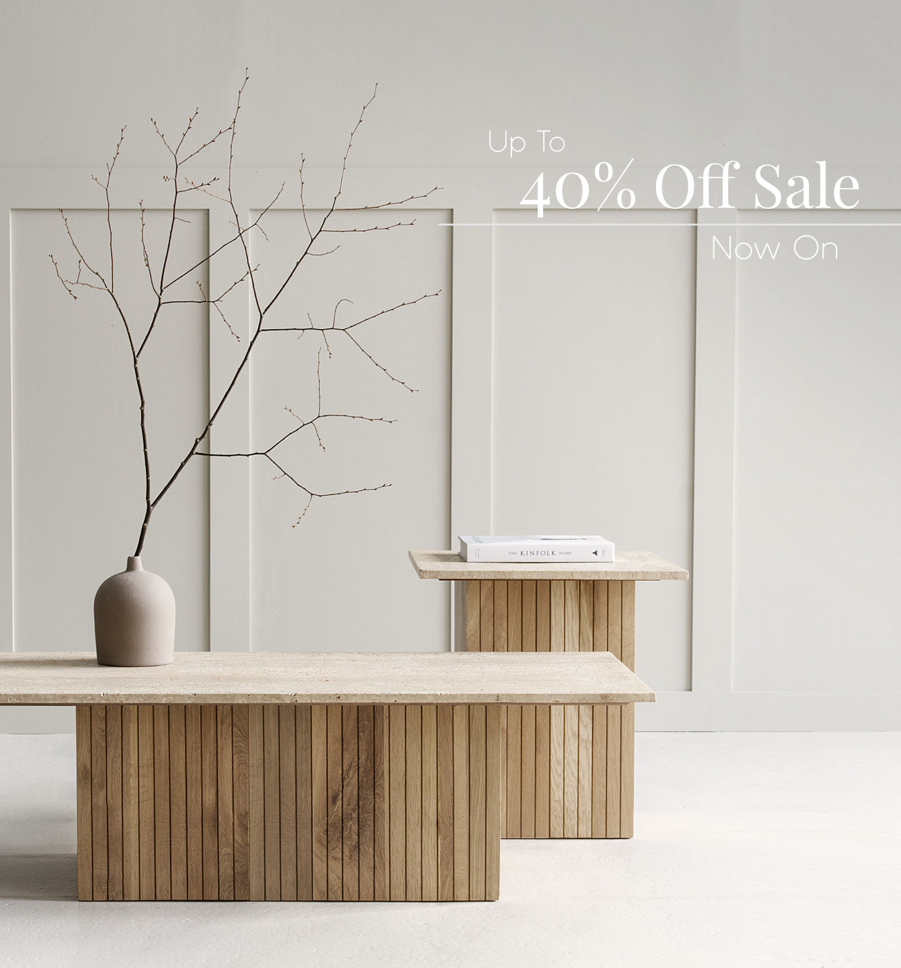 Up to 40% off sale