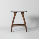 Solid wooden bar stool