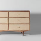 Acacia mid-century chest of draws