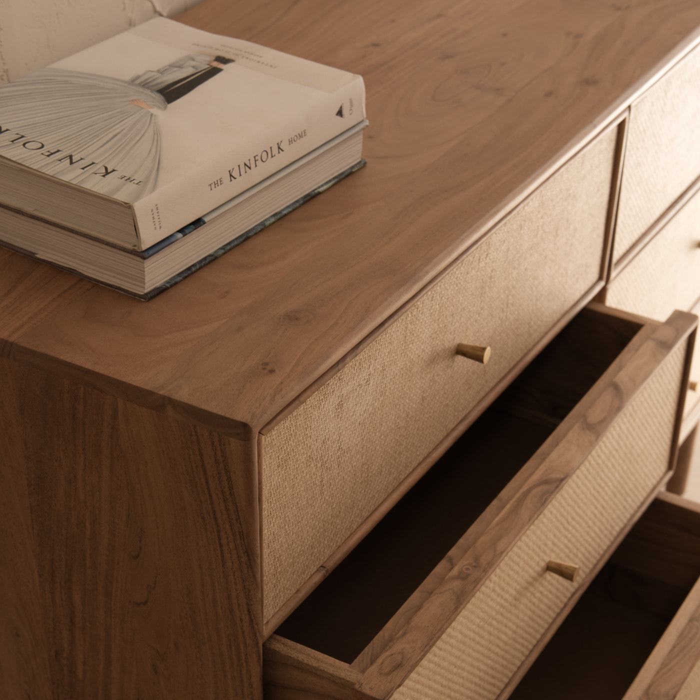 Natural Acacia Chest Of Drawers