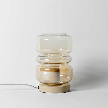 Amber table lamp
