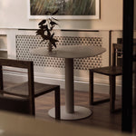 Ripple Round Metal Dining Table