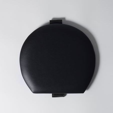 Black Leather Seat Pad