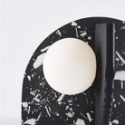 Black Abstract Table Lamp