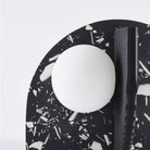 Black Abstract Table Lamp