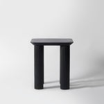 Larsen Ribbed Side Table Black