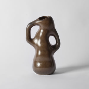 Brown Organic Vase 