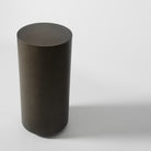 Grey concrete plinth