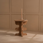 Ribform Oak Side Table