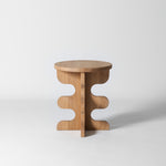 Ribform Oak Side Table