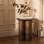 Hikui Dark Wood Side Table