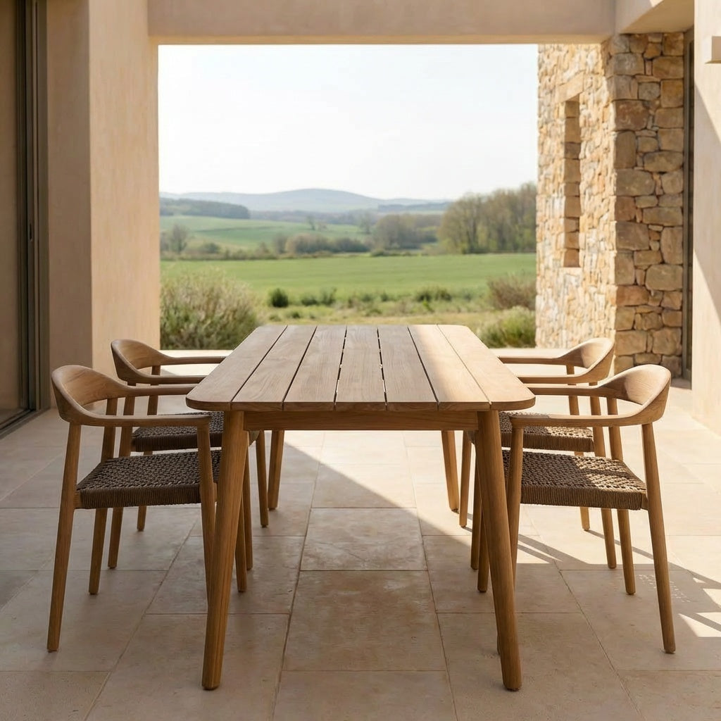 Modern Wooden outdoor dining chair