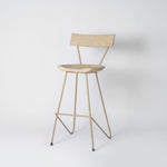Stoker Gold Counter Stool 65cm
