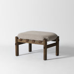 Koncept Boucle Footstool, Dark Oak