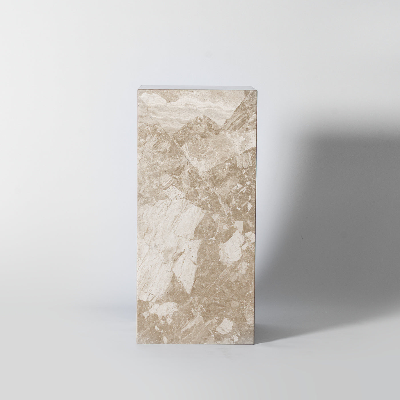 Italian marble plinth