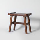 Walnut foot stool