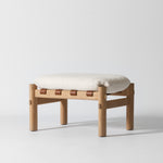 Koncept Boucle Footstool, Oak