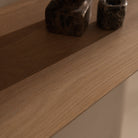 Oak multi shelf