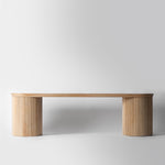 Larsen Long Wooden Dining Bench