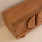 Mango wood tv stand