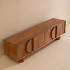 Mango wood tv stand