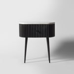 Gunhild Marble Top Bedside Table