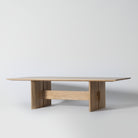 Solid oak coffee table
