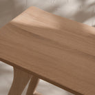 OAK WOOD BAR STOOL
