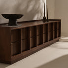 Dark Walnut Media Unit