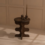 Ribform Dark Oak Side Table