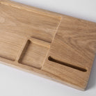 oak desk organiser