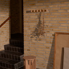 Krog Long Coat Hooks, Oak