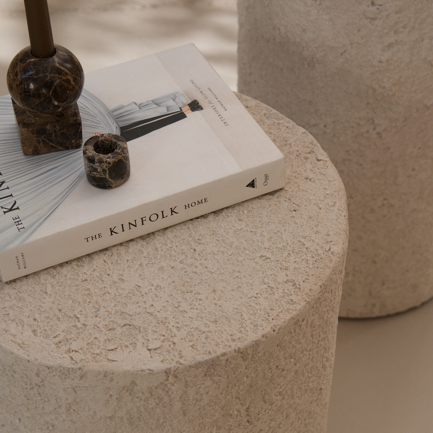 Plaster side table