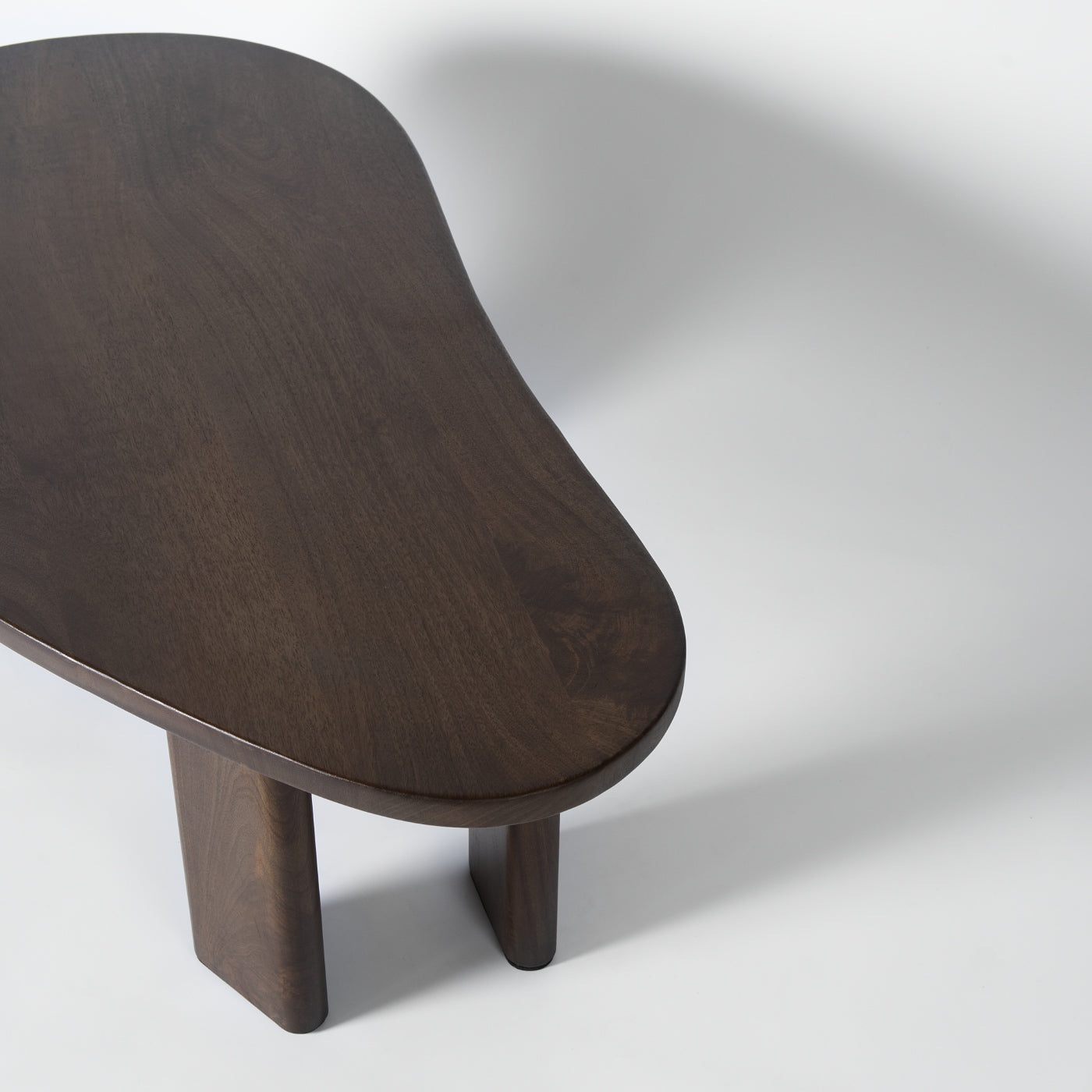 walnut organic coffee table