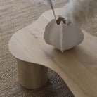 Curved Coffee Table Oak