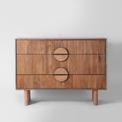 Acacia Ribbed chest of draws