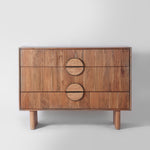 Edvard Acacia Ribbed Chest Of Drawers