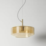 Onda Ribbed Pendant Light