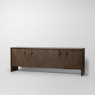 Long low four-door sideboard