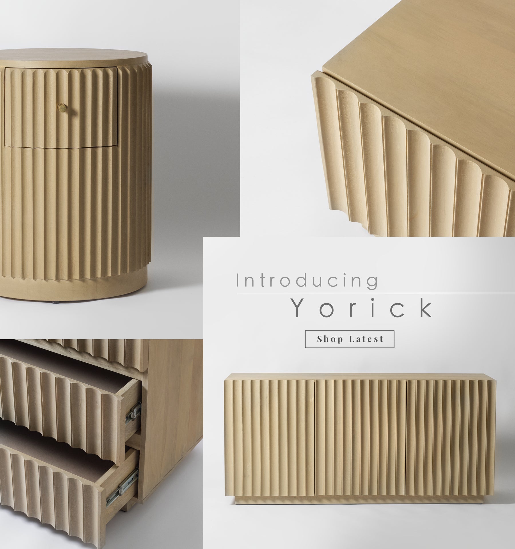 Fluted Furniture Range