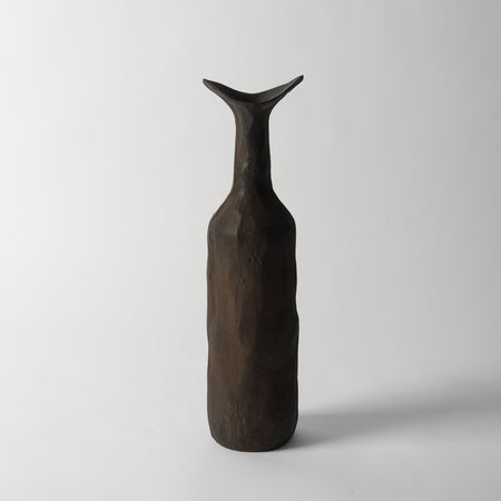 organic rust vase
